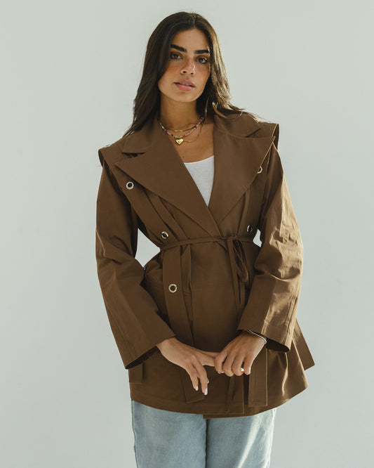 Ruba Brown Blazer