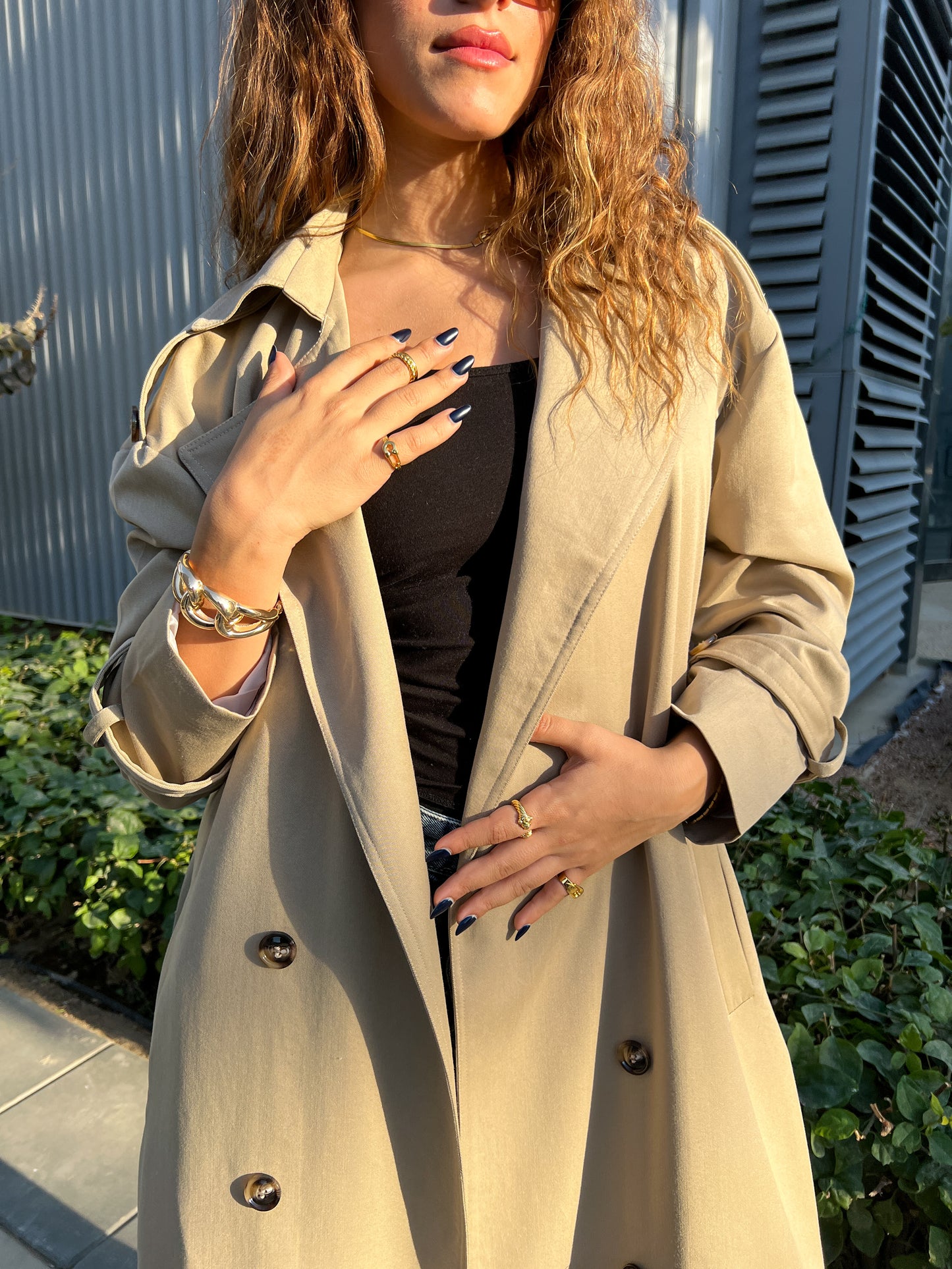 NEW TRENCH COAT IN BEIGE