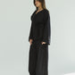 Bling Wrapped Linen Set In Black