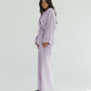 Bling Wrapped Linen Set In Lilac