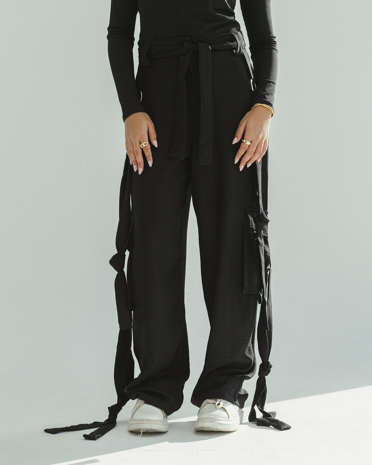 Black Boho Pants