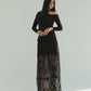 Black Lace Skirt