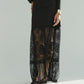 Black Lace Skirt