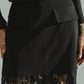 Black Lace Skirt