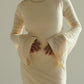 Crochet Off-White Dress