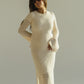 Crochet Off-White Dress