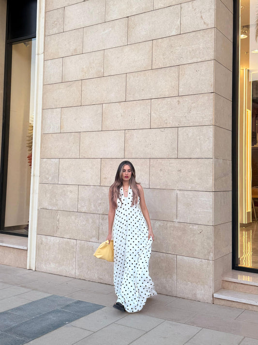 polka dot dress