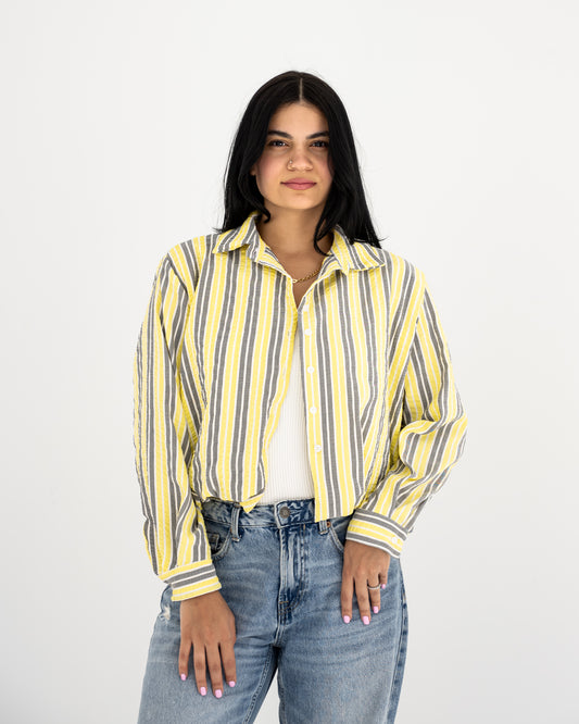 Yellow Striped Shirt