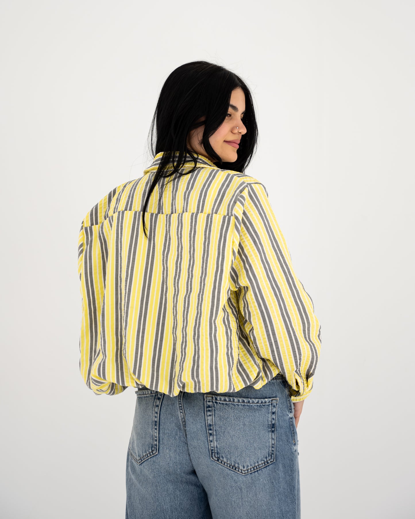 Yellow Striped Shirt
