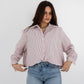 Pink Striped Shirt