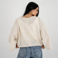 basic Linen Top In Beige