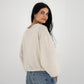 basic Linen Top In Beige