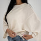 basic Linen Top In Beige