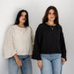 basic Linen Top In Beige