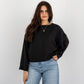 basic Linen Top In Black