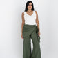 Wrapped Olive Pants