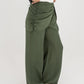 Wrapped Olive Pants