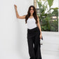 Wrapped Black Pants