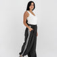 Boho Polka Pants In Black