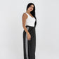 Boho Polka Pants In Black