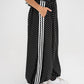 Boho Polka Pants In Black