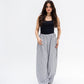 Boho Polka Pants In White