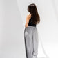 Boho Polka Pants In White