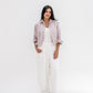Ballon Linen Pants In White