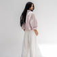 Ballon Linen Pants In White