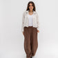 Striped Shirt In Beige "long-sleeves" (Copy)