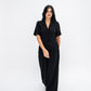 Black Linen Jumpsuit