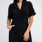 Black Linen Jumpsuit