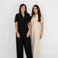 Black Linen Jumpsuit