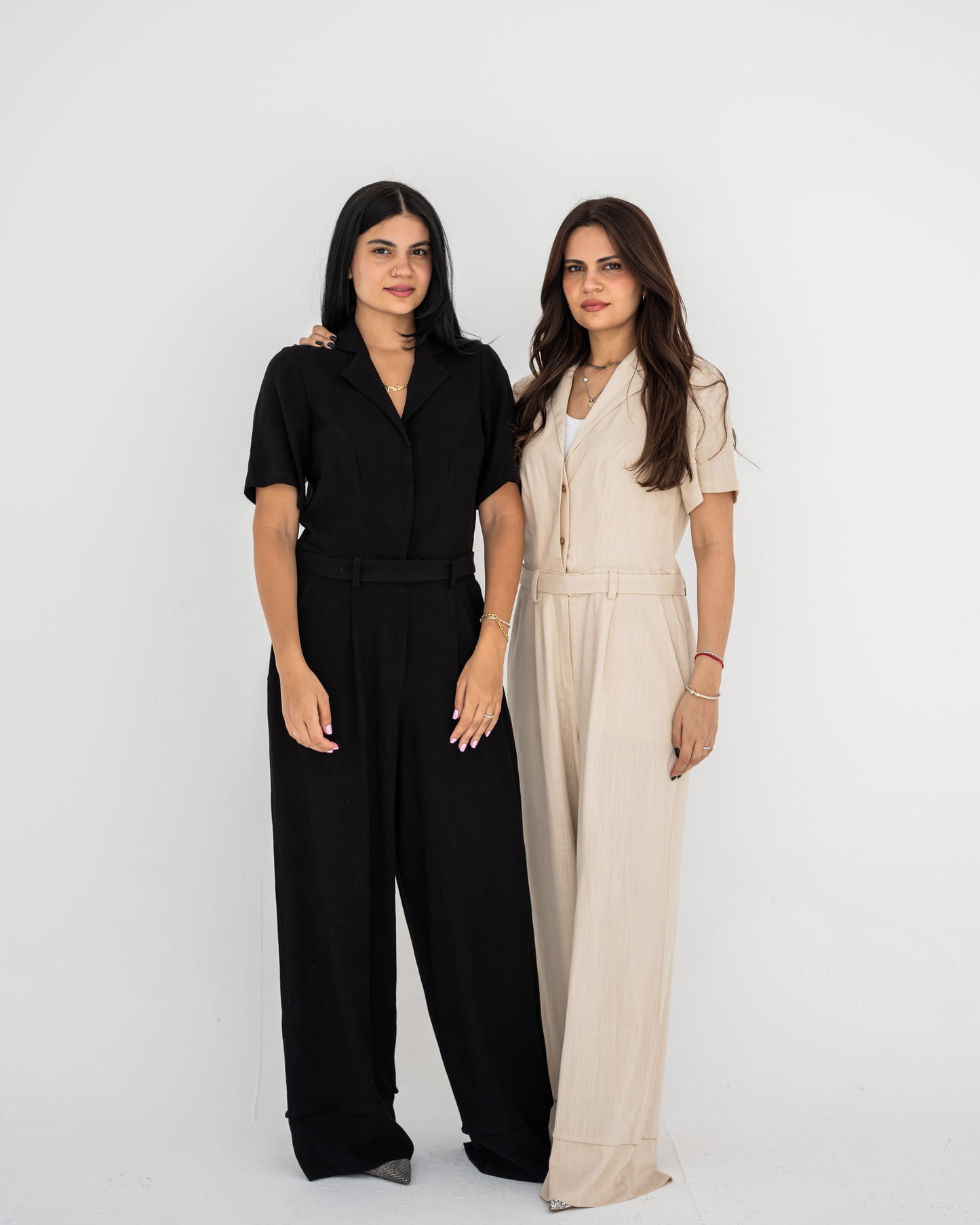 Black Linen Jumpsuit