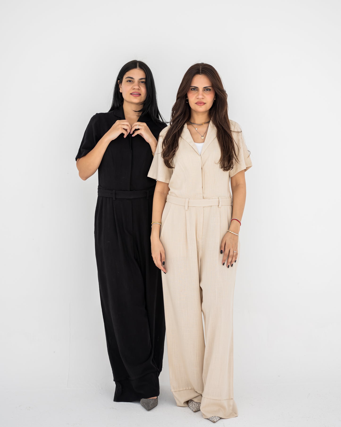 Black Linen Jumpsuit
