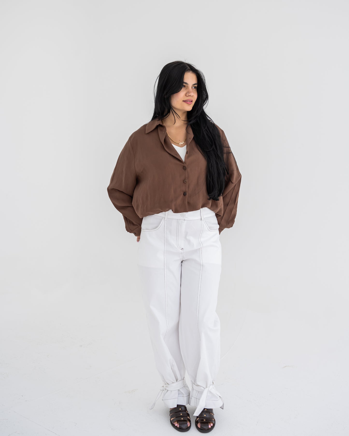 Off-White Stitched Pants
