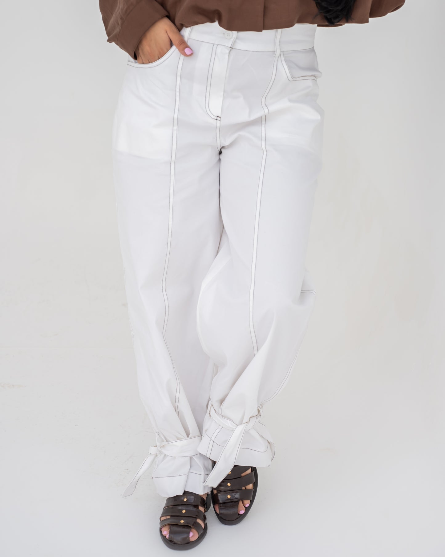 Off-White Stitched Pants