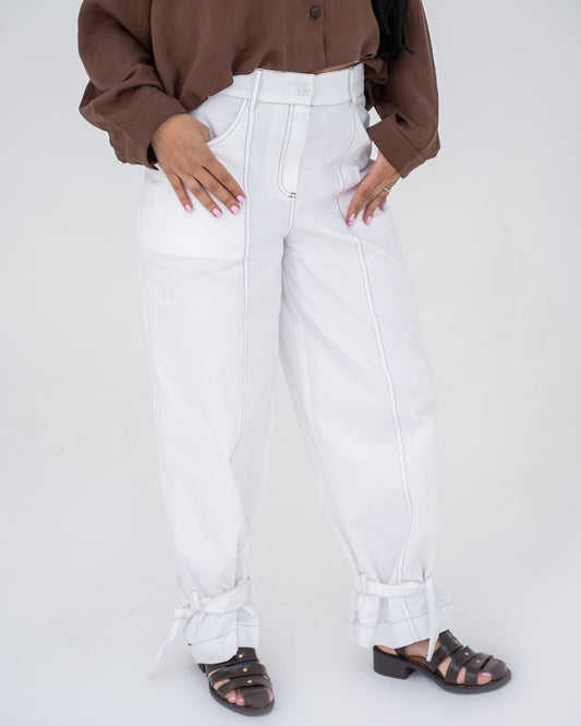 Off-White Stitched Pants