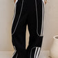 Urban Stripe Set In Black