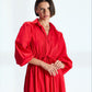 Women's Maxi Dress - Poplin Fabric, Free Size - Elegant and Comfortable for Casual Occasions