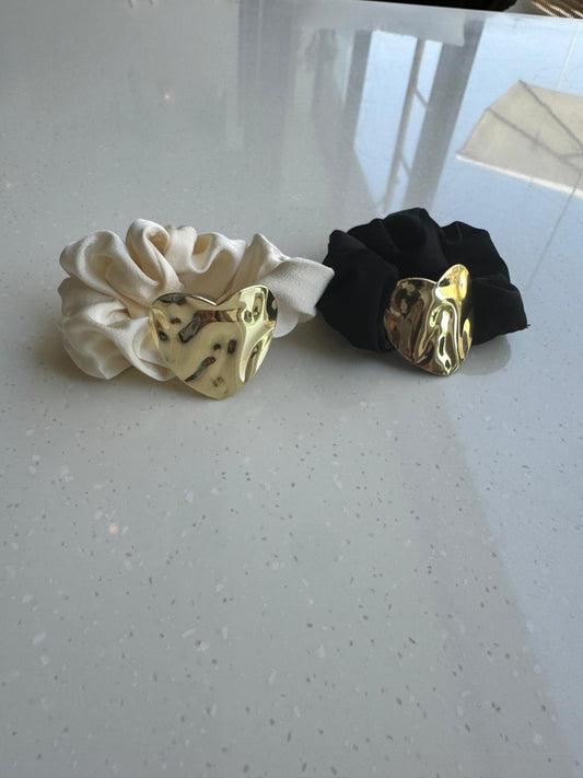satin scrunchies