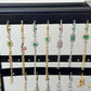 dazzling earrings
