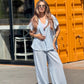 half-sleeves set in baby-blue