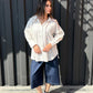 2-in-1 Organic Linen Shirt In Off-White