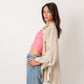 Women's Pure Linen Neon Pink Tank Top - Stylish Summer Tops Made in Egypt